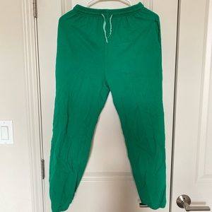 Green Joggers